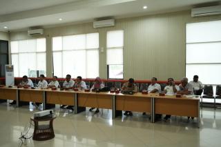 Polres Kuansing Hadiri Rapat Persiapan Menyambut Tahun Baru 2024